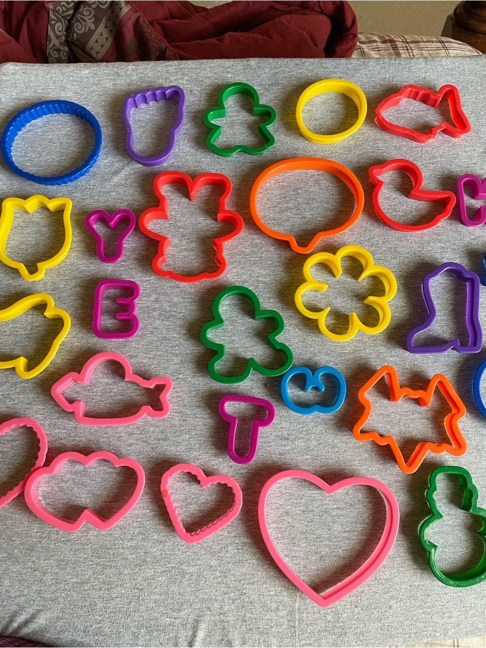 Assorted Colorful Kids Cookie Cutter Shapes - Multicolor